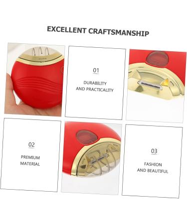 minkissy 5 Sets Electric Manicure Electric Nail Electric Tool Tweezer Kit Fingernail Scissors Nail Kits Nails Pedicure Tools Cuticle Nail Baby Aldult Abs Clippers Red - Buy Online on GoSupps.com