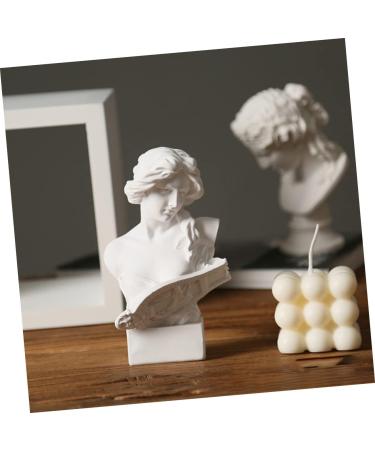 Zerodeko 1pc Piano Statue Mini Resin Figurines Desktop House Decorations for Home Air Conditioner Wind Deflector Greek Mythology Decor Greek Statue White Teaching Aids Household - Buy Online on GoSupps.com