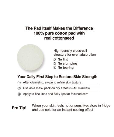 CHOSUNGAH BEAUTY Houttuynia Cordata Purity Skin Serum Pad Hydrating and Soothing Toner Pads with Centella Asiatica for Sensitive Skin 70 Pads - Buy Online on GoSupps.com