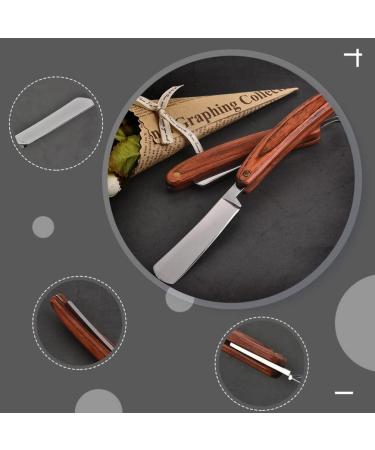 Minkissy Vintage Bart Razor - Rustproof Steel Manual Bartschneider & All-Purpose Knife for Men - International Shipping Available - Buy Online on GoSupps.com