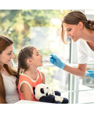 PopetPop 25PCs Tongue Cleaner Set - Plastic Tongue Scrapers Lip & Cheek Retractors Dental Spatulas for Healthy Oral Care & Teeth Whitening | International Shipping - Buy Online on GoSupps.com