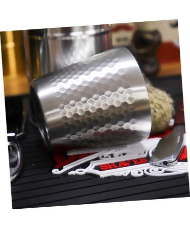 Healeeved Stainless Steel Shaving Razor Tool & Soap Shell Bowl - 7.1x7cm | International Shipping - Buy Online on GoSupps.com