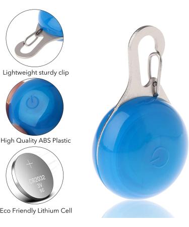 Homeet Dog Safety Flashing Light Clip-On LED Light - Luminous Band with 3 Flashing Modes - 3 Pieces for Enhanced Pet Safety | International Shipping Available - Buy Online on GoSupps.com