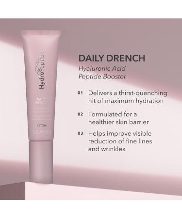 HydroPeptide Daily Drench Serum - Hyaluronic Acid Anti-Aging Booster - 1oz - Shop Internationally - Buy Online on GoSupps.com