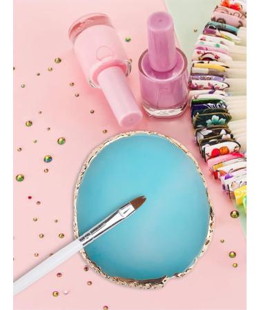 Deciniee Nail Art Palette Set - 2 Resin Nail Mix Palettes Nail Pencils & Polish Holder | Manicure & Nail Art Tools for Creative Designs - Buy Online on GoSupps.com