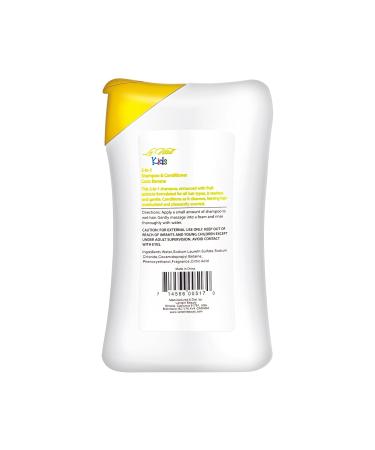 Kids 2in1 Shampoo & Conditioner - Gentle Paraben & Dye-Free Formula for Daily Use - Coco Banana - 10.14 fl.oz/300mL - Buy Online on GoSupps.com