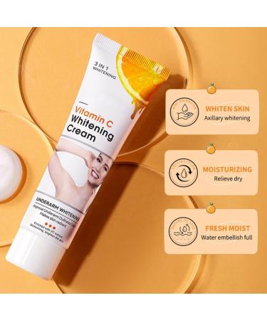 Underarm Whitening Cream Cr me Blanchissante Whitening Cream Cr me claircissante pour Aisselles Skin Lightening Cream Armpit Whitening Cream Efficace pour les Aisselles Les Coudes - Buy Online on GoSupps.com