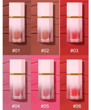 Smooth Cream Blush Makeup Creamy Liquid Blush for Cheeks Burden-free long-wearing smudge-proof natural-looking glossy finish (06) - Buy Online on GoSupps.com