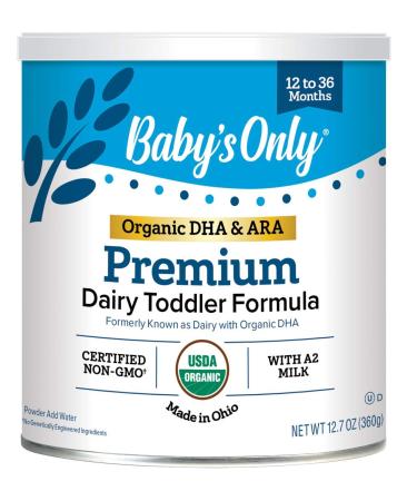 Nature's One Baby's Only Premium Dairy Toddler Formula 12 to 36 Months 12.7 oz (360 g)