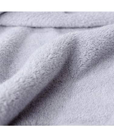 LUXOME Spa Collection Oversized Bath Sheet Set | Highly Absorbent | Mist (Light Grey) 2 Piece Set - Buy Online on GoSupps.com