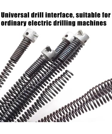 Tovmekdjn Pipe Dredging Tool Spring Pipe Sewer Pipe Unblocker Sinks Basin Pipeline Clogged Remover Tools Bathroom Kitchen Drain Easy to Use B - Buy Online on GoSupps.com