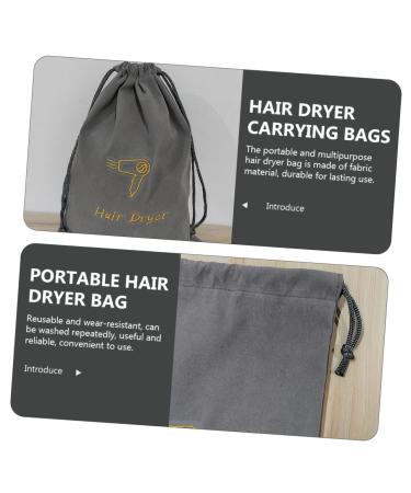 FRCOLOR Hair Dryer Bag | Drawstring Storage for Travel | Multipurpose Cloth Case & Organizer - Buy Online on GoSupps.com