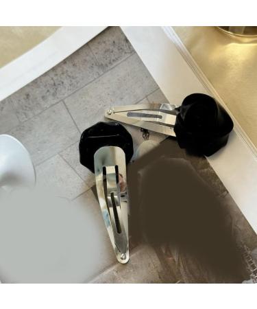 AJTUTUS Girls Hair Clip with Rose Women Kid Hairgrips Rose Headdress Barrettes Flower Shape Sweet 2000s Girls Hairpin - Buy Online on GoSupps.com