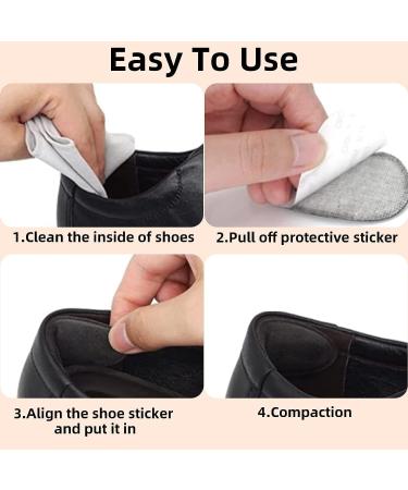 Heel Pads for Women - 6 Pairs Cushions, Grips & Inserts for High Heels - Foot Pads for Pain Relief - Black - Buy Online on GoSupps.com