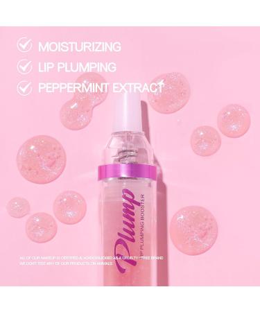 Tiejdhr 6 Colors Lip Plumper Moisturizing & Hydrating Plumping Lip Gloss Long Lasting Natural Lip Glossy for Women Girls (#04) - Buy Online on GoSupps.com