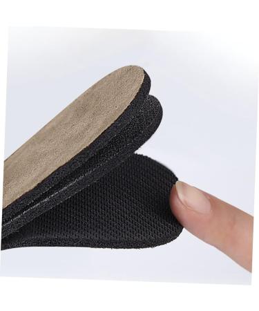 NOLITOY Height Increase Half Pads 4 Pairs Anti-Slip Cushions for Men & Women | Comfortable Shoe Lift & Suede Heel Pads for Sports - Buy Online on GoSupps.com