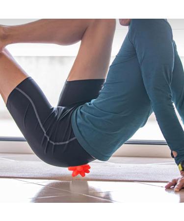 Buy Homsfou Star Fitness Ball | Silicone Massage & Exercise Ball for Muscle Relief | Perfect for Yoga & Studio Use - International Shipping Available - Buy Online on GoSupps.com