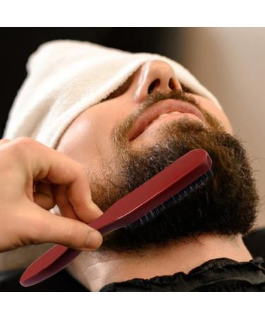 Premium Boar Bristle Beard Brush for Men - Easy-to-Use Mustache & Hair Brush - Perfect for Grooming & Shaving - International Shipping Available - Buy Online on GoSupps.com