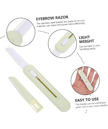 Buy Hemoton Eyebrow Trimmer Set | Women's Facial Hair Remover & Razor | Stainless Steel Hair Removal for Afro Puffs & Armpits Fast International Shipping - Buy Online on GoSupps.com
