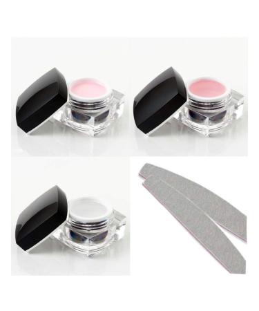 Creative set number 211 - 3 x 5 ml all-round gel including nail files - KS-211