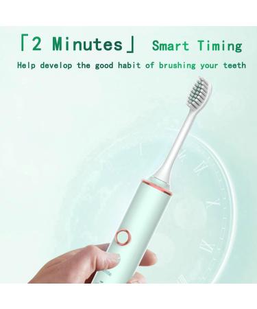 TETHBY Electric Toothbrush with 8 Heads | Sonic Rechargeable Whitening Toothbrush | 6 Modes, IPX7 | 30 Days Battery Life | 2-Minute Timer | White - Buy Online on GoSupps.com