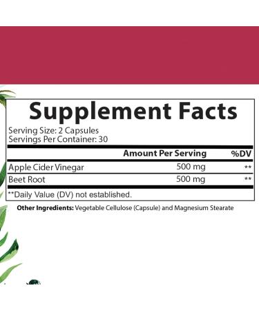 Angry Supplements Vegan Apple Cider Vinegar + Beet Root 60ct & Vegetarian Turmeric Curcumin 60ct- Plant Based Veggie Capsules for Men + Women (2pk-120ct) 120 Count (Pack of 1) - Buy Online on GoSupps.com