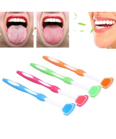 Travel-Friendly Plastic Tongue Scraper | Freshens Breath, Removes Bacteria | Tongue Cleaner & Cleaning Tool - Buy Online on GoSupps.com