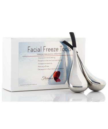 Floraison Unbreakable Stainless Steel Magic Cooling Beauty Facial Sticks for Face, Neck & Body Cryo Sticks & Cold Roller for face Puffiness & Wrinkles, Wine-Chilling Wands - Buy Online on GoSupps.com