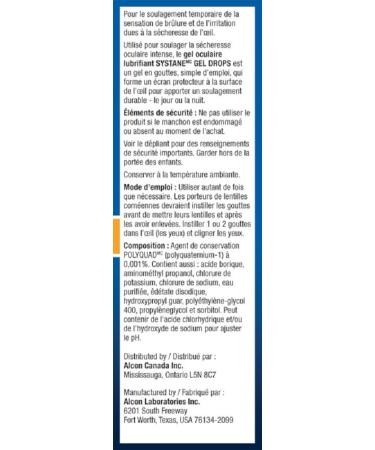 Systane Gel Drops Lubricant Eye Drops Twin 2 Count - Buy Online on GoSupps.com