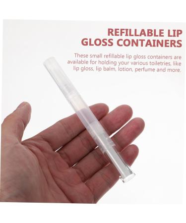 Healvian Lot De 3 Flacons Transparents De Brillant L vres 5 Ml Chacun Tubes De Voyage Anti-fuite Rotatifs Embout Brosse Pour Femmes Usage Cosm tique Mobile - Buy Online on GoSupps.com