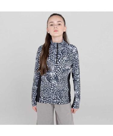 Dare 2b Baby Girls Commit Core Stretch Sweater - Stylish Black & White for Ages 5 | International Shipping Available - Buy Online on GoSupps.com