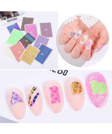 Adhesive Waterproof Fish Pattern Manicure Shining Decals Nail Art Decoration 3D Stickers Nail Sticker(5) Style5 - Buy Online on GoSupps.com