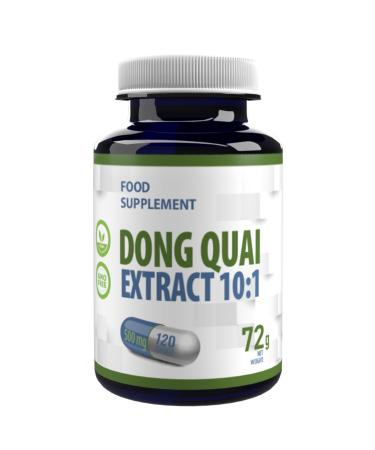 Hepatica Dong Quai 5000mg 101 Extract 500mg 120 vegan capsules High Strength Hormonal and Menstrual Support Tested by 3rd party in laboratories