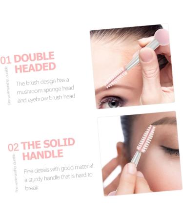 Gogogmee 6pcs Sponge Makeup Brush Eyebrow Sponge Brush Eyelash Mascara Make up Sponges Makeup Puffs Nylon - Buy Online on GoSupps.com