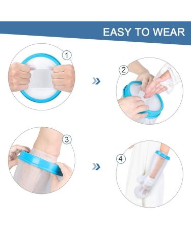 Yosoo Health Gear Waterproof Arm Cast Protector 51cm for Adults - Protects Broken Surgery Arm Wounds and Burns - Buy Online on GoSupps.com