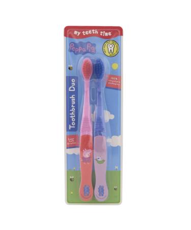 PEPPA PIG TOOTHBRUSH DUO