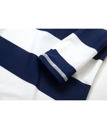 BONVERANO Baby Boys Swimsuit UPF 50+ Sun Protection Navy Stripe 2-3 Years - Buy Online on GoSupps.com