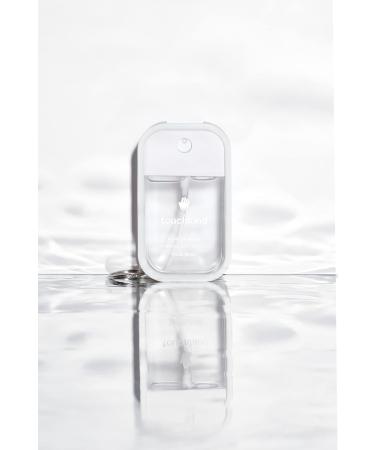 Touchland Mist Case - Protective Silicone Sanitizer Accessory with Keyring (1FL OZ) - White - Buy Online on GoSupps.com