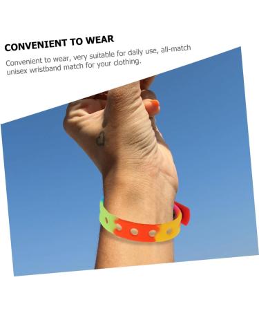 Toddmomy 8pcs Wrist Band Athletic Wrist Tape Silicone Bracelets for Teens Stretchy Bracelets Elastic Bracelets Toddler Bracelets Rubber Bracelets Outdoor Silica Gel Boy Miss Shoe Flower - Buy Online on GoSupps.com