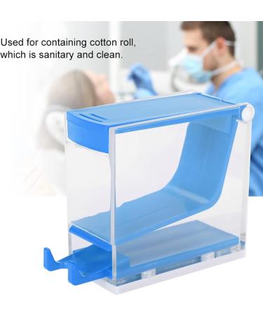 Kadimendium Dental Cotton Roll Dispenser - Durable Hygienic Cotton Case for Outdoor Activities & Housekeeping - Blue - Buy Online on GoSupps.com