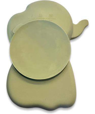 RUACH Home Goods Silicone Suction Plates for Baby - Baby Feeding Set in Powder Blue - Buy Online on GoSupps.com