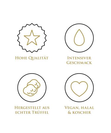 Trufflehunter Black & White Truffle Oil Set - 250ml x 2 - Premium Native Olive Oil for Cooking & Seasoning - International Shipping Available - Buy Online on GoSupps.com