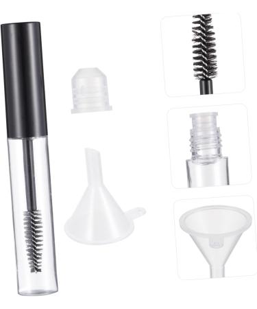 Didiseaon 2 Sets Mascara Tube Funnel Empty Mascara Bottle Clear Lash Mascara Plastic Accessories Straight Hair - Buy Online on GoSupps.com