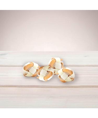 8in1 Delights Chicken Balls XS - Healthy Dog Snack High-Quality Chicken & Beef Skin 4 Pieces 36g Pack - Ideal for Small Dogs - Buy Online on GoSupps.com