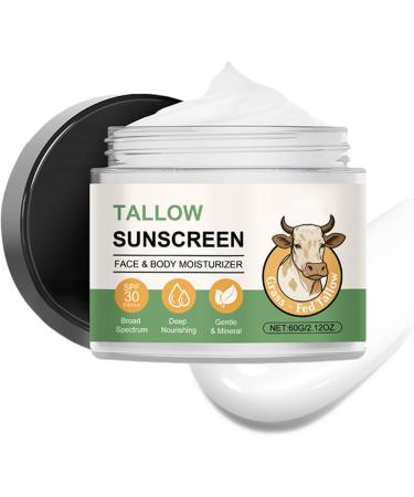 Healthy Sunscreen SPF30 Natural UV Block Lightweight 60g Formula Without White Cast Broad Spectrum Protection for Personal Care Ideal Choice for All Types of Men and - Buy Online on GoSupps.com