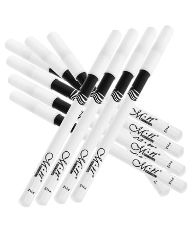 DOITOOL 30 Pcs Lying Silkworm Eyeliner Highlighters Silkworm Pen Beautiful Eyeliner Pens Girl Brush Make up 1 count (Pack of 1) Whitex3pcs