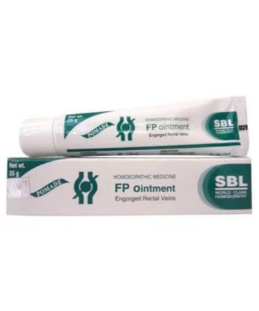 SBL FP OINTMENT hOMEOPATHIC CREAM FOR ANTI HAEMORRHOIDS 25 GRAMS X 1 TUBE