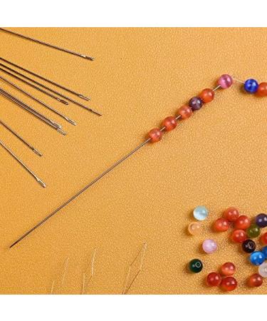 Acne Needle Set - 3PCs Pearl Needles & 30 Big Eye + Straight Needles for Jewelry Making | Easy Threading - Buy Online on GoSupps.com