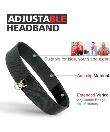 Gdaytao Boxing Reflex Ball Set - Improve Reaction Time and Hand-Eye Coordination - Includes Headband and Rubber Ball - Perfect Boxing Gift Idea - Buy Online on GoSupps.com