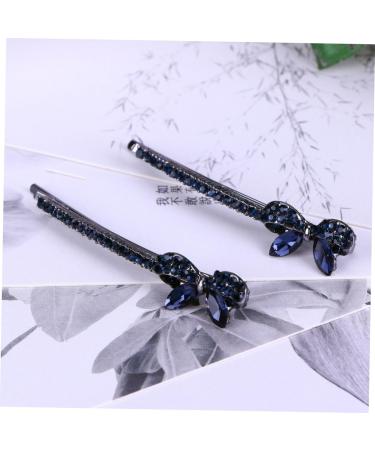 DOITOOL 4 Pairs Metal Hair Clips Pearl Hair Pin Hair Barrettes for Women Headwear for Women Hair Accessory for Girls Diamonds Hair Clips Antique Hairpin Wedding Miss Side Clip Rhinestones - Buy Online on GoSupps.com